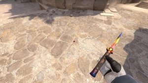 STILETTO KNIFE MARBLE FADE