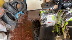 Брызговики на Grizzly 200 pro