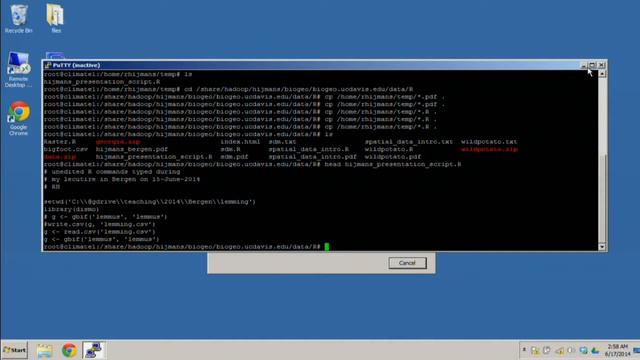GEOSTAT 2014 Bergen Day 2: Spatial modeling with environmental data (screen 2) смотреть онлайн