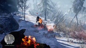 Far Cry Primal fire bomb takedown