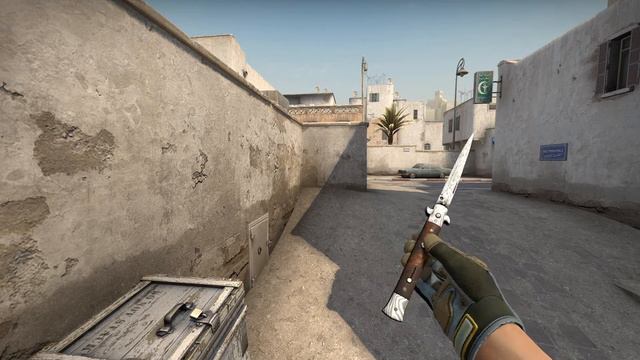 Stiletto Knife | Damascus Steel (Field-Tested)