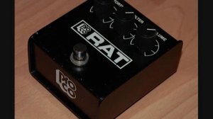 1988 ProCo Rat 1 (small box) into Budda SD30