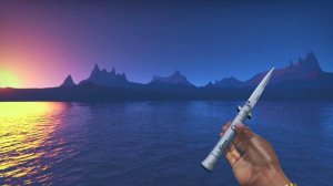 Stiletto Knife - Night Stripe - MINIMAL WEAR - GIVEAWAY