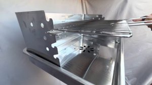 Мангал стойка KiNGGRiLL модель КЛАССИКА из нержавеющей стали стационарный угольный