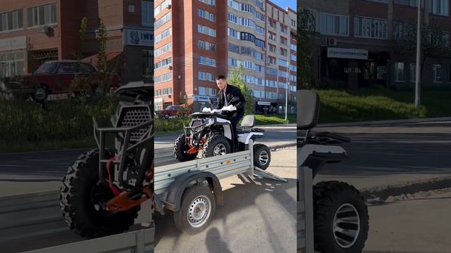 Отправляем квадроцикл новому клиенту #мотосалон #квадроцикл смотреть онлайн