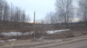 Озёры, автобус 55, участок Банк - Школа