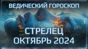 СТРЕЛЕЦ Джйотиш прогноз на ОКТЯБРЬ 2024  | Ведический гороскоп для Стрельца на октябрь | Мата Сури