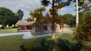 Ресторан Фон Барон _ Ангарские терема _ срубы из кедра