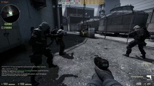 Counter Strike Global Offensive Zombie Riot online gamplay on De_Nuke