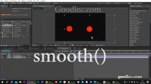 Выражения. Метод smooth() After Effects