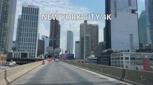 New York City - Driving Downtown - Ambient Drive Tv