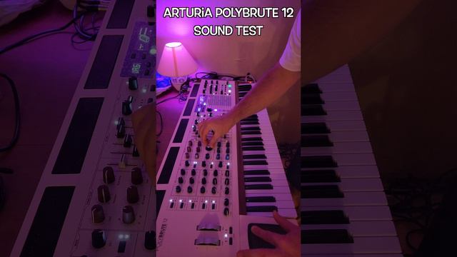 Потрясающий аналоговый синтезатор Arturia PolyBrute 12 - только распаковал, первые тесты звука.