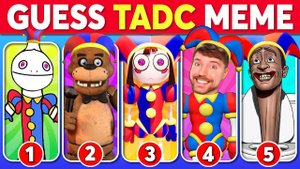 Guess The Meme SONG🎤 The Amazing Digital Circus, Chipi Chipi Chapa Chapa, MrBeast, Freddy Fazbear