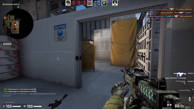 Negev Best gun in csgo new bug found. 2 rounds after in description