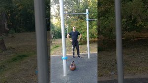 утро. сцепка 4 упражнения. выброс, подтягивания, берпи, подъём ног. 3 круга