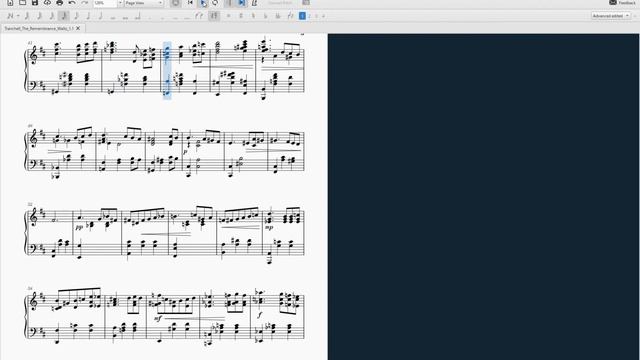 The Remembrance Waltz, by Peter Tranchell (1922-93), piano version (computer playback) смотреть онлайн