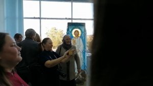 Выставка в ЧГХМ, иконы, картины, резьба.