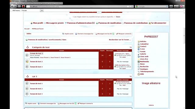 PHPBoost - Démonstration du thème : Assassin's Creed III