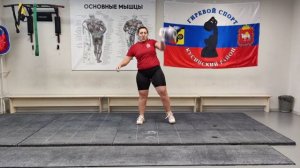 Гиревой марафон #Рывок_Каждый_День.
📆День второй , гиря 20 кг