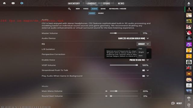 My Updated CS2 Settings as of 10/26/23