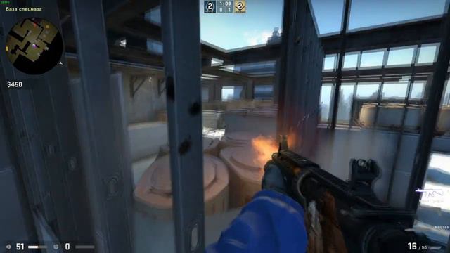 CS-GO - Обзор на карту Vertigo-51. Подсадки и нычки...