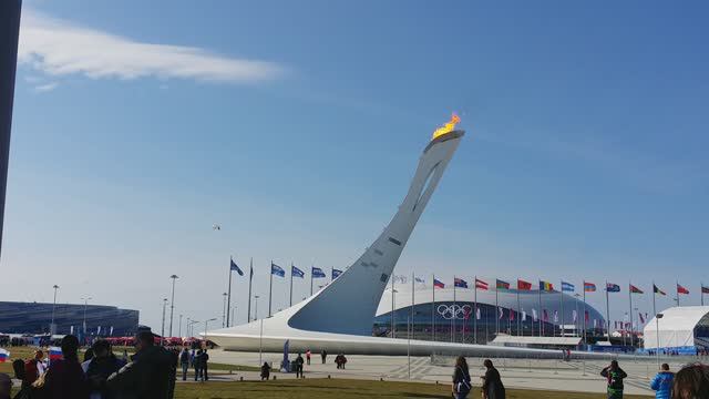 Сочи 2014 - Олимпийский огонь