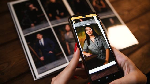 Оживающие фотографии классному руководителю