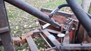 Отвал-бабочка для мини 
трактора