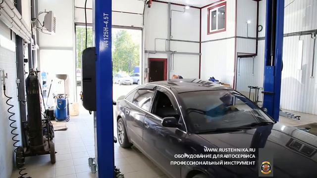 Двухстоечный подъемник NORDBERG N4125H, грузоподъемность - 4,5тн. НОВИНКА! смотреть онлайн