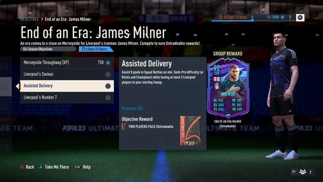 How To Complete EOAE JAMES MILNER Objectives | FIFA 23 Ultimate Team! смотреть онлайн