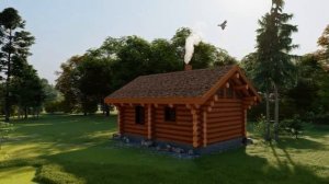 Баня Лесная _ Ангарские терема _ срубы из кедра