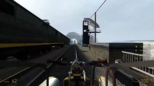ALLAN тащит Лодку всю Half Life 2 Перезалив (посмотрите на Аликс её расплющело
