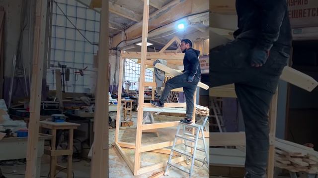 РАЗБИРАЕМ КОРАБЛЬ. ИГРОВАЯ ПЛОЩАДКА ВПЕЧАТЛЯЕТ. Скоро монтаж #diy #детскаяплощадка #playground