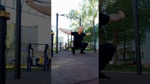 зарядка во дворе. утро. 24 минуты. полное видео.