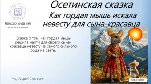 Осетинская сказка. Как гордая мышь искала невесту для сына-красавца