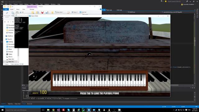 [C++/WinAPI] Gmod Piano Midi/Sheet AutoPlayer