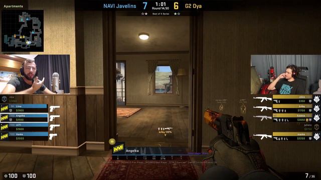 NAVI против G2, но ЖЕНСКИЕ СОСТАВЫ КС ГО