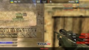 Na`Vi vs fnatic @ de_dust2 - TECHLABS CUP RU 2012