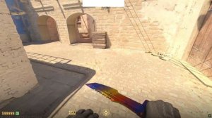 Cs2 ★ Huntsman Knife | Marble Fade Factory New Showcase and buny