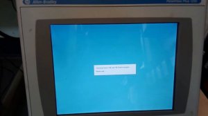 Allen-Bradley PanelView Plus - Configuration Page Using Without Keyboard