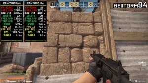CS GO RYZEN 3 2200G GTX 1050 TI (Competitive Settings)