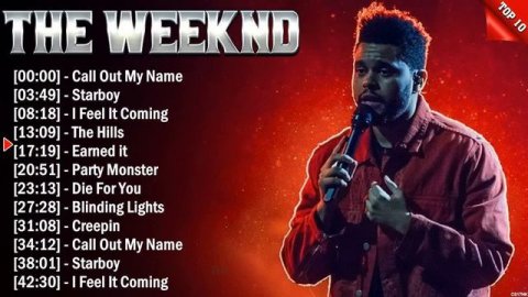 The Weeknd Greatest Hits 2024 - Pop Music Mix - Top 10 Hits Of All Time