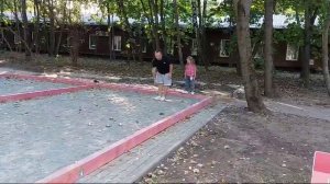 Петанк в парке Кузьминки