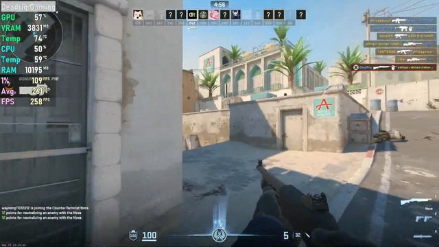 RTX 4060 Counter Strike 2 | Ryzen 5 5600X + RTX 4060 CS2 смотреть онлайн