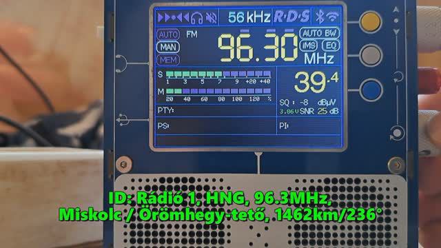 31.08.2024 12:19UTC, [Es], Rádió 1, Венгрия, 96.3МГц, 1462км