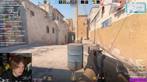 Фиспект играет в counter strike 2 / Первые впечатления Фиспекта о КС 2 / Fispeckt