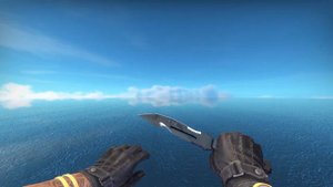 Survival Knife Night Stripe | CSGO Skin Showcase