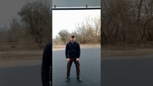 утро. улица. разминка верх тела