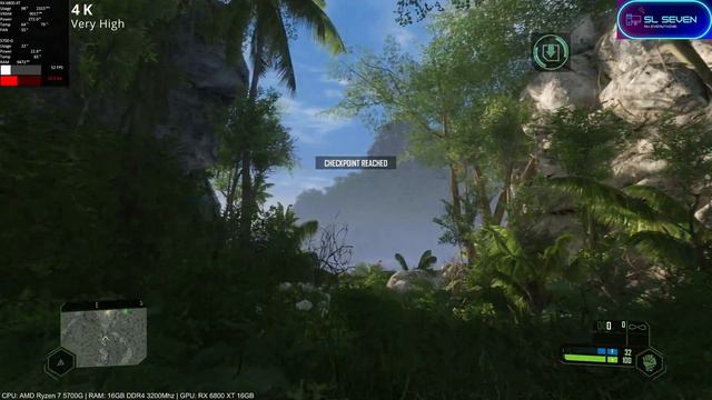 Crysis 1 Remastered 4K  | RX 6800 XT | AMD Ryzen 7 5700G | Performance Test