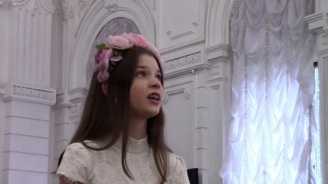 Лина Костенко «Маруся Чурай». Читает Лаурита Трамбовецкая - Концерт школы искусств «Ювента», 2019 смотреть онлайн